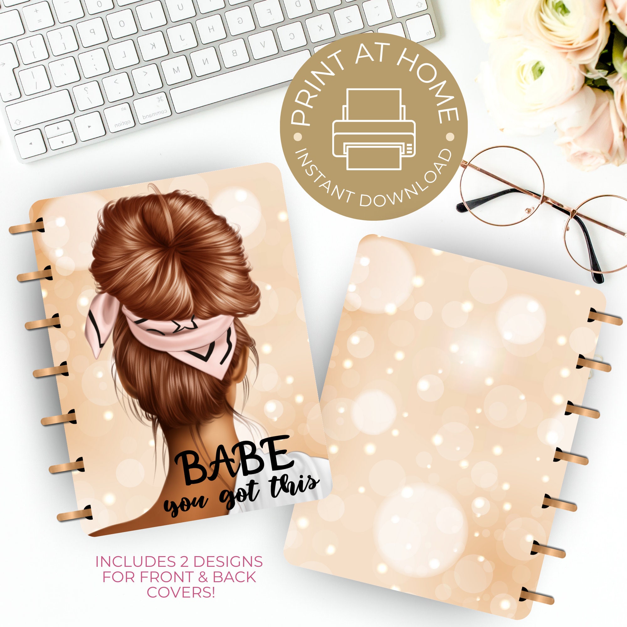 Fashion Planner Cover Printable, Planner Cover for Happy Planner ...