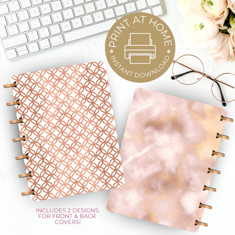 Printable Planner Cover, Planner Cover for Happy Planner, Erin Condren ...