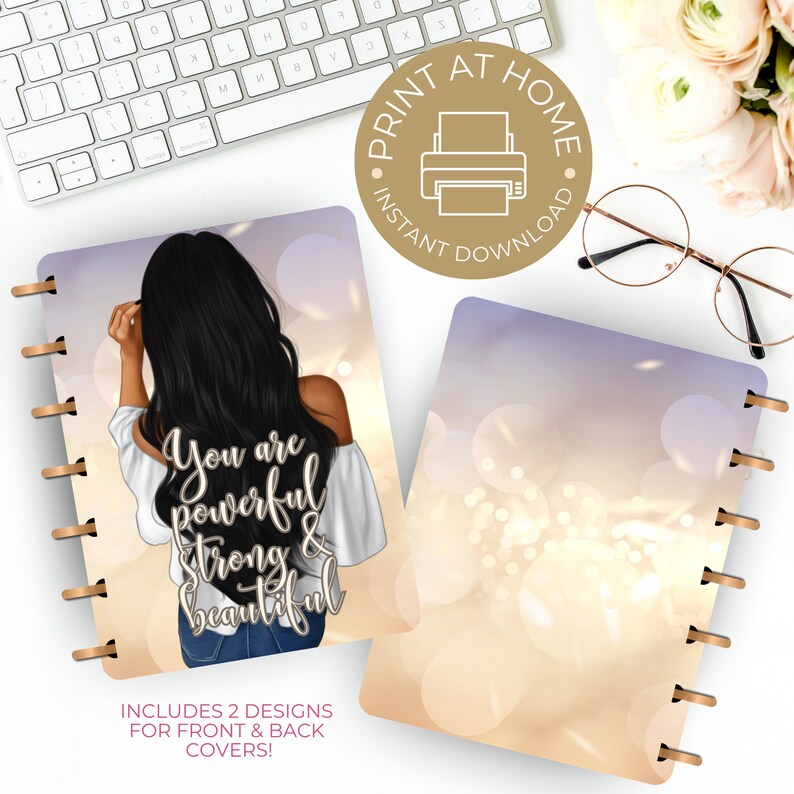 Fashion Planner Cover Printable, Planner Cover for Happy Planner ...