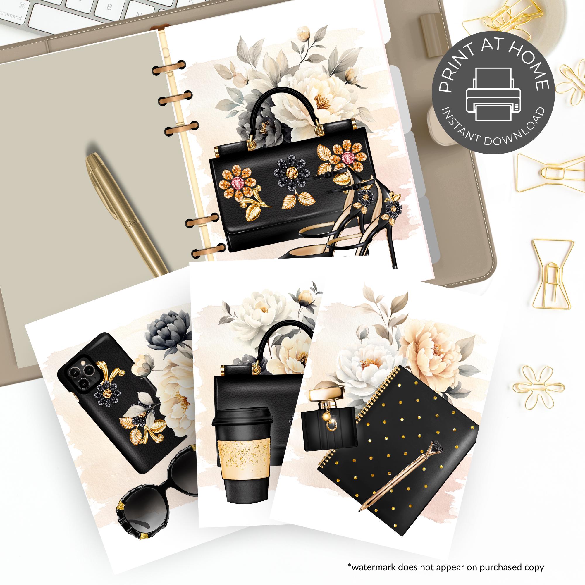 Printable Fashion Planner Dashboard: Multiple Sizes (PDF Download) - Etsy