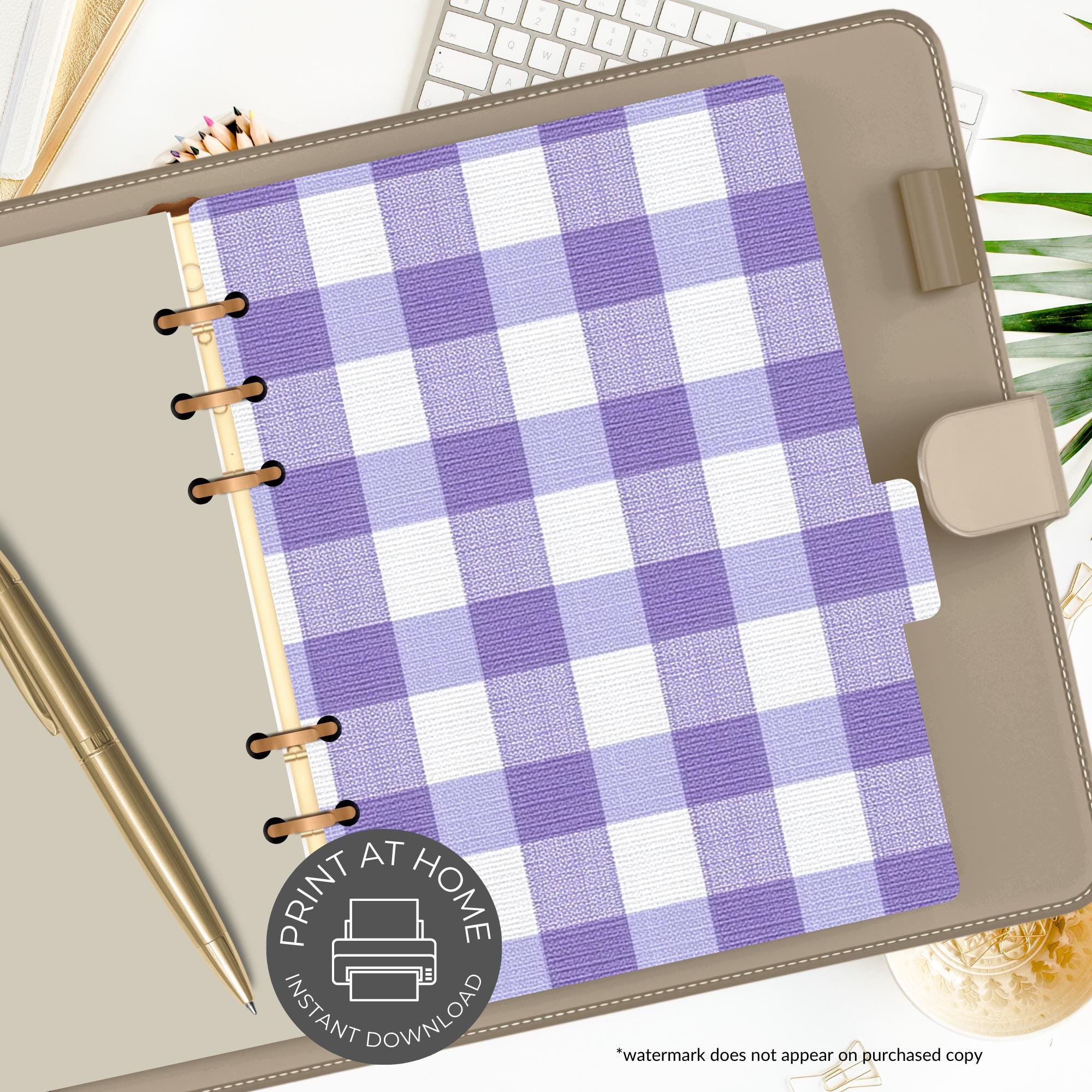 A5 Printable Planner Dividers | Elegant & Stylish Organization | Flower ...