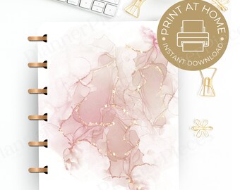 Christmas Winter Planner Cover Printable, Planner Cover for Happy ...