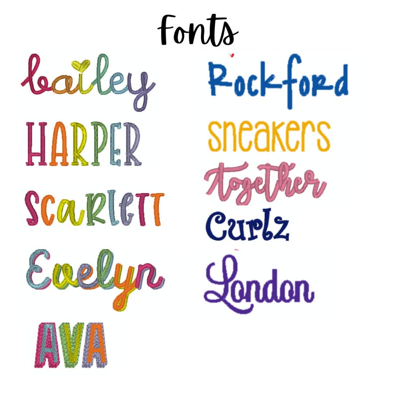 Personalized Ruffle Heart Backpack, Girls Embroidered Backpack, Nylon