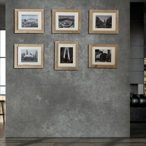 Chicago Illinois Cityscape Art Set of 8, Black and White Skyline Printable Art, Riverwalk, USA Travel Print, Chicago Décor, Digital