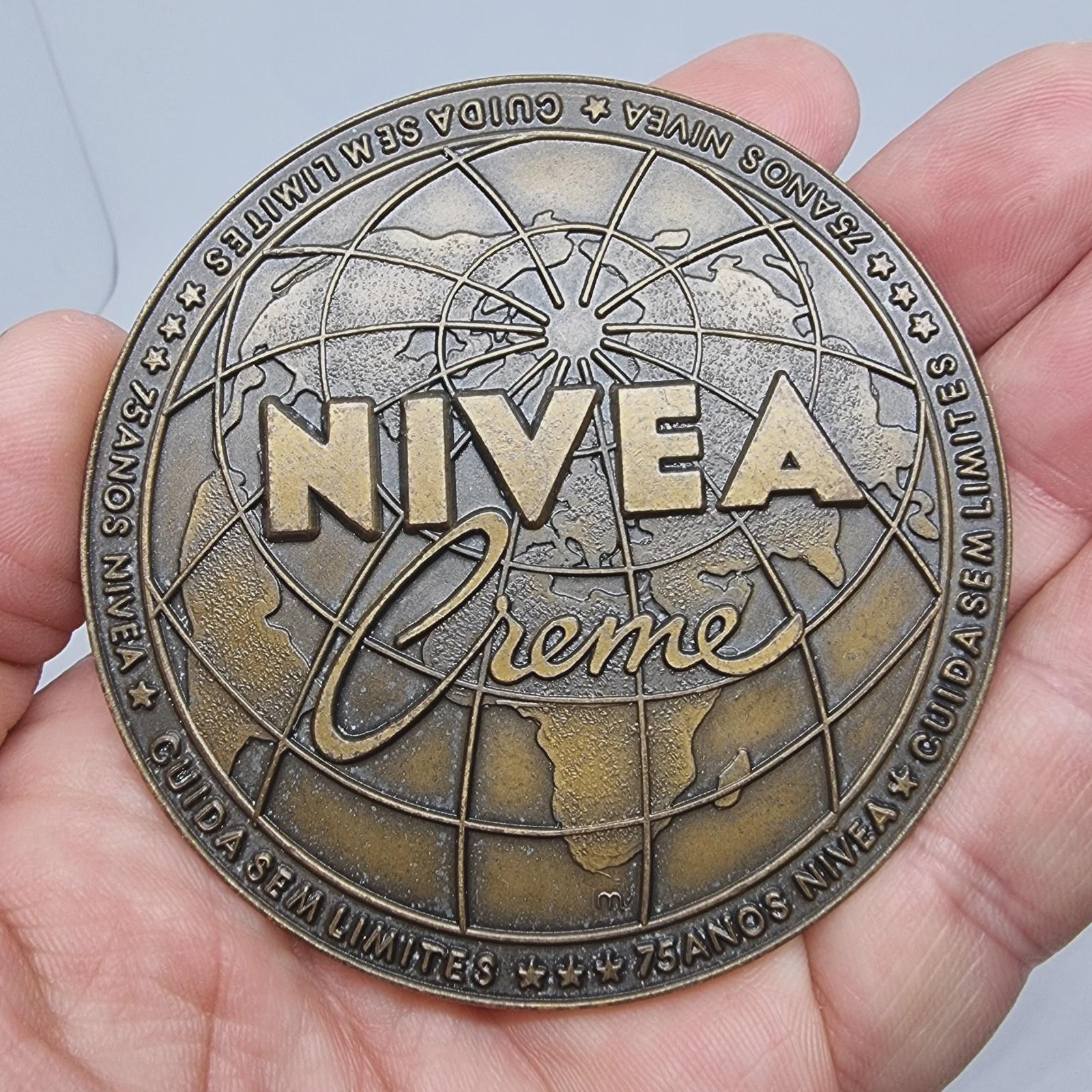 Pierre Lithographique Ancienne Nivea - Pour Imprimer Les étiquettes De Crème - Occasion Vintage Italie