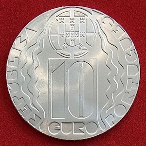 10 EUROS PORTUGAL 2004 SILVER