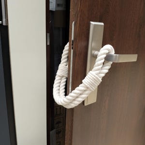 Tope de puerta de algodón - Protección para puertas. Seguridad para niños. Protección para perros y gatos. Decoración del hogar.