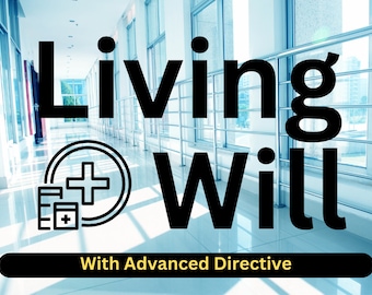 Living Will with Advanced Directive