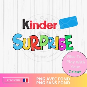 Scarica Kinder PNG cioccolato al latte Uovo di Pasqua file digitale Idea per personalizzare i tuoi regali di compleanno per la gravidanza ToutSeDire