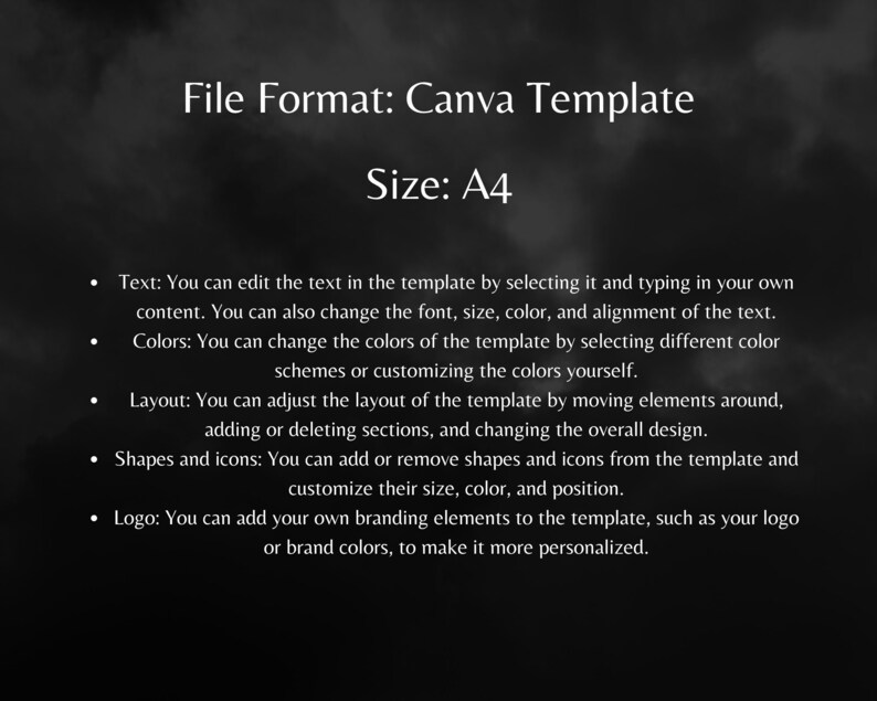 Printable Price Quotation Template Editable Template Canva - Etsy