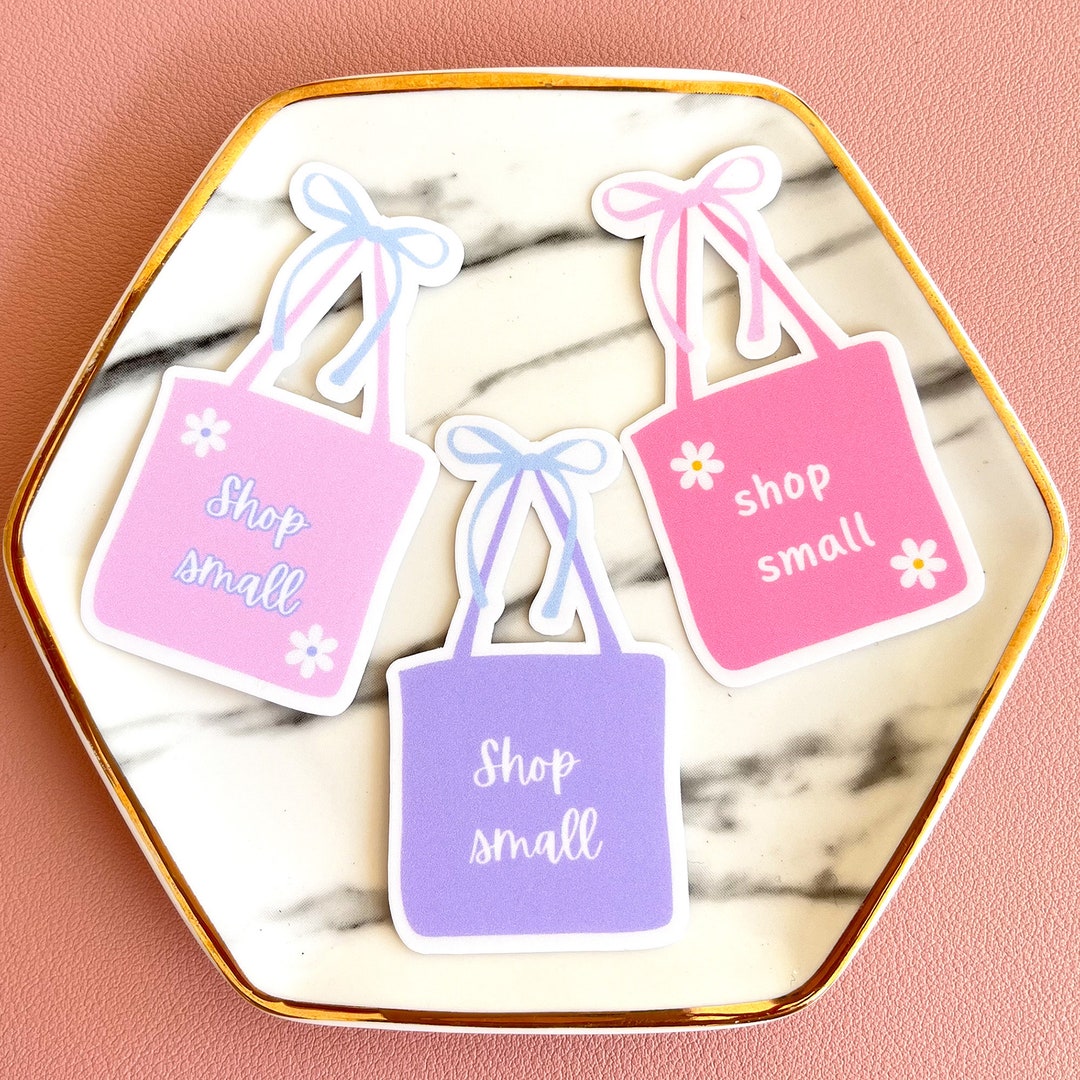 Shop Small Sticker Shop Small Sticker, Cute Small Business Sticker, Shop Small Shopping ...