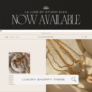 Shopify Theme | Luxe Boutique | Minimal Luxury Clean | Shopify Designer Theme Template | Highend | Clothing Fashion Editorial Sustainable