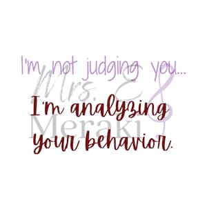 Analyzing Your Behavior SVG