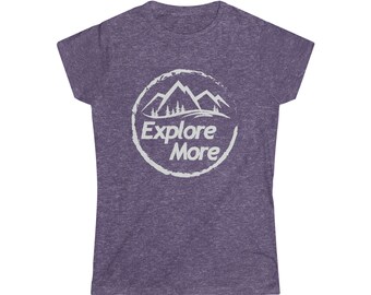 Explorez plus - T-shirt Softstyle pour femmes