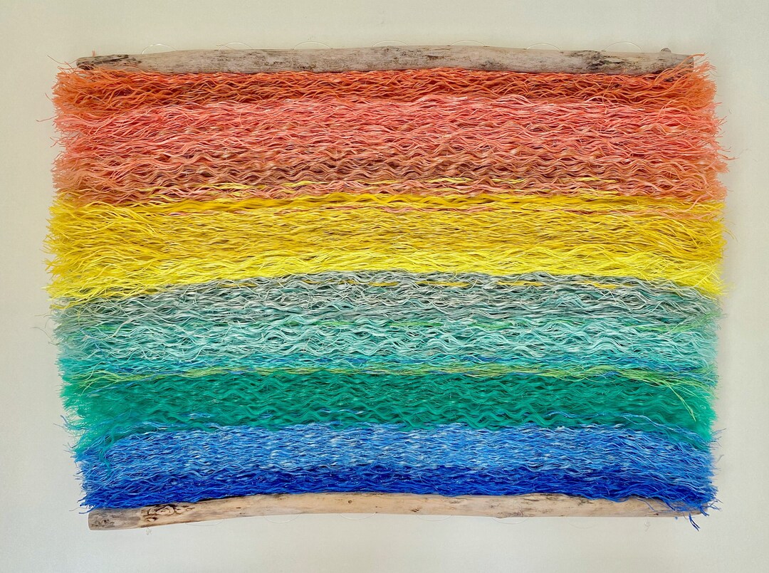 Lobster Rope Weaving Driftwood Rainbow Etsy