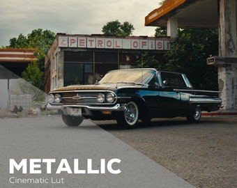 Metallic | Cinematic LUT for Color Grading S-LOG3