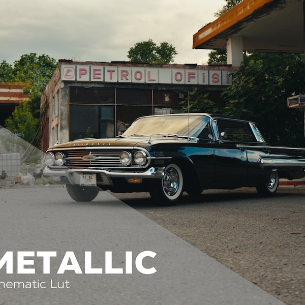 Metallic | Cinematic LUT für Color Grading S-LOG3