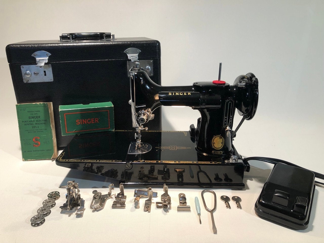 Vintage Singer Simanco Sewing Machine Accessories choose the ones