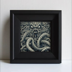 Kraken, Sea Monster, Leviathan, Giant Squid, Colossal Octopus, Marine