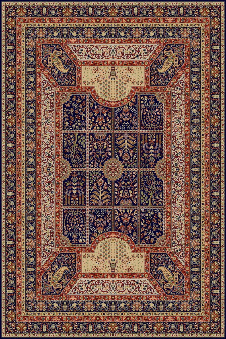 Persian Digital Carpet / Digital Carpet / Digital Rug / Persian Carpet ...