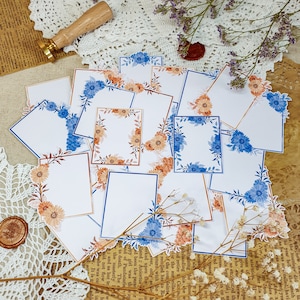 Floral Frames I Cut Out Frames | Decorating Frames | Journaling Ephemera | Scrapbooking | Junk Journaling | Deco Frames | Set of 20