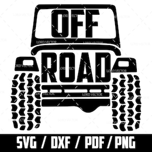 Off-Road Car SVG, Off RoadLover, Cars Cricut Svg File, Mountains Car Silhouette, Digital Download