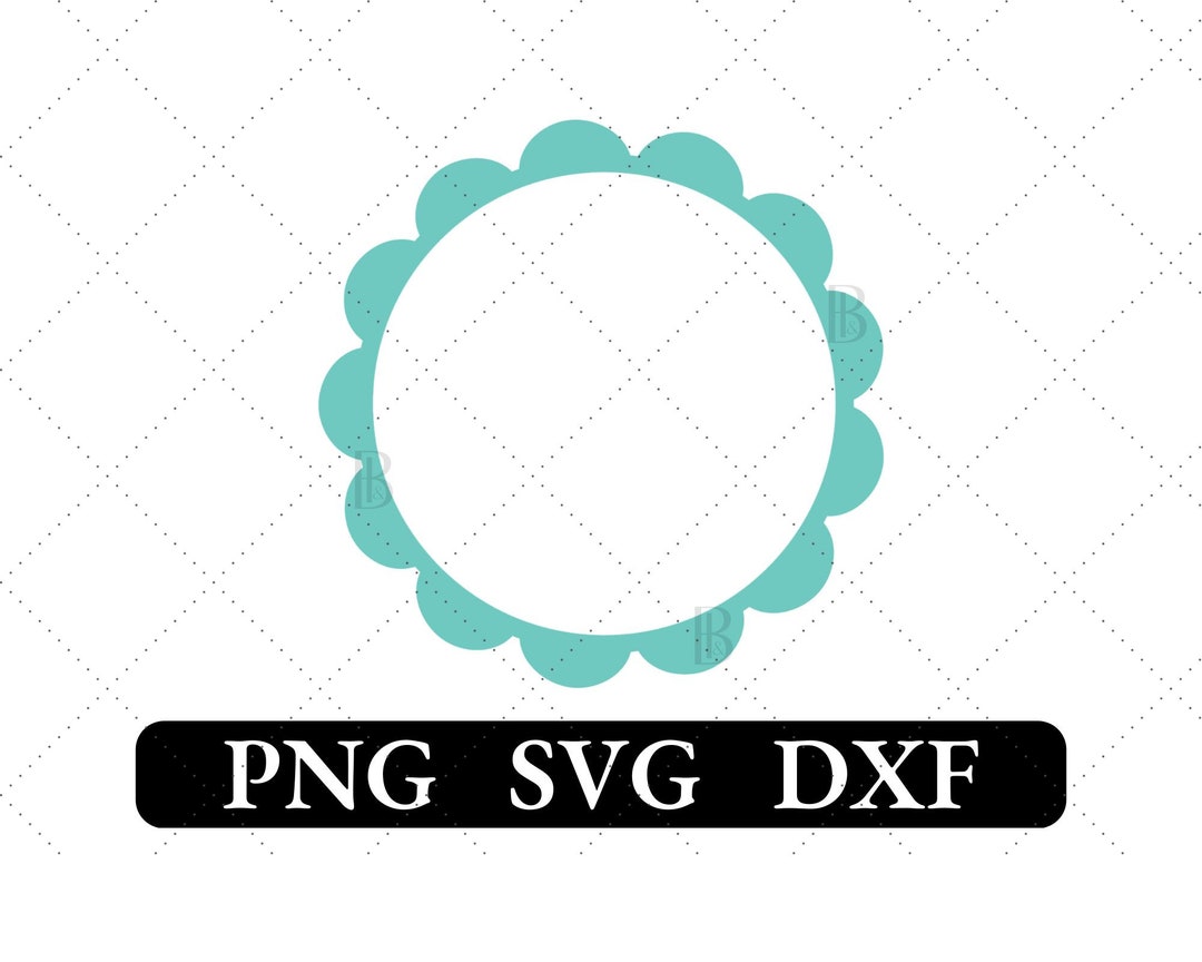Monogram Frame, Digital Download, SVG/PNG/DXF, Personalization, Cut ...