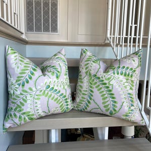 Thibaut Augusta Pillow Cover (25”x25”) MADE TO ORDER