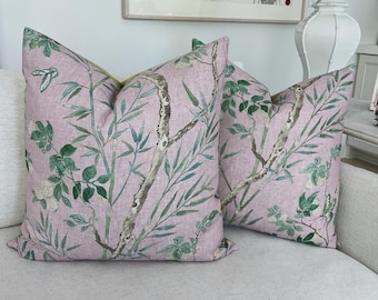 Funda de almohada Thibaut Claire (25x25”) HECHA A PEDIDO