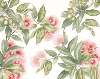 Tela francesa Thibaut/Anna Camellia Garden cortada a medida (MÍNIMO 2 YARDAS)