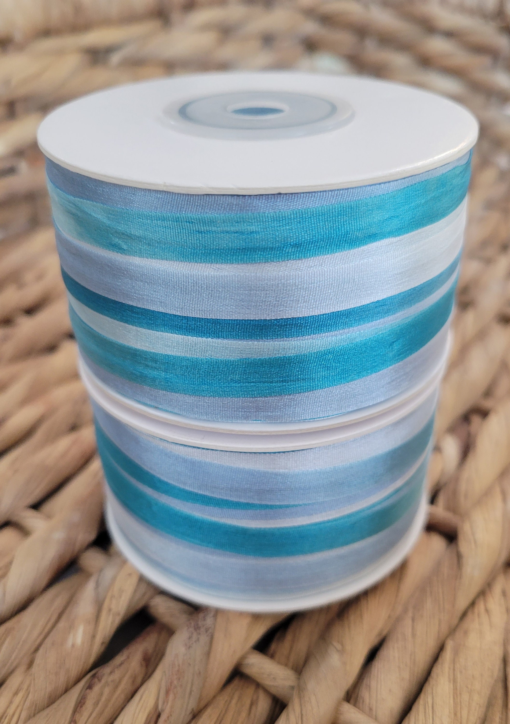 One Inch Ribbon Varigated 7mm Variegated Pure Silk Embroidery Ribbon: Mixed Colors, 8 Yards - Etsy