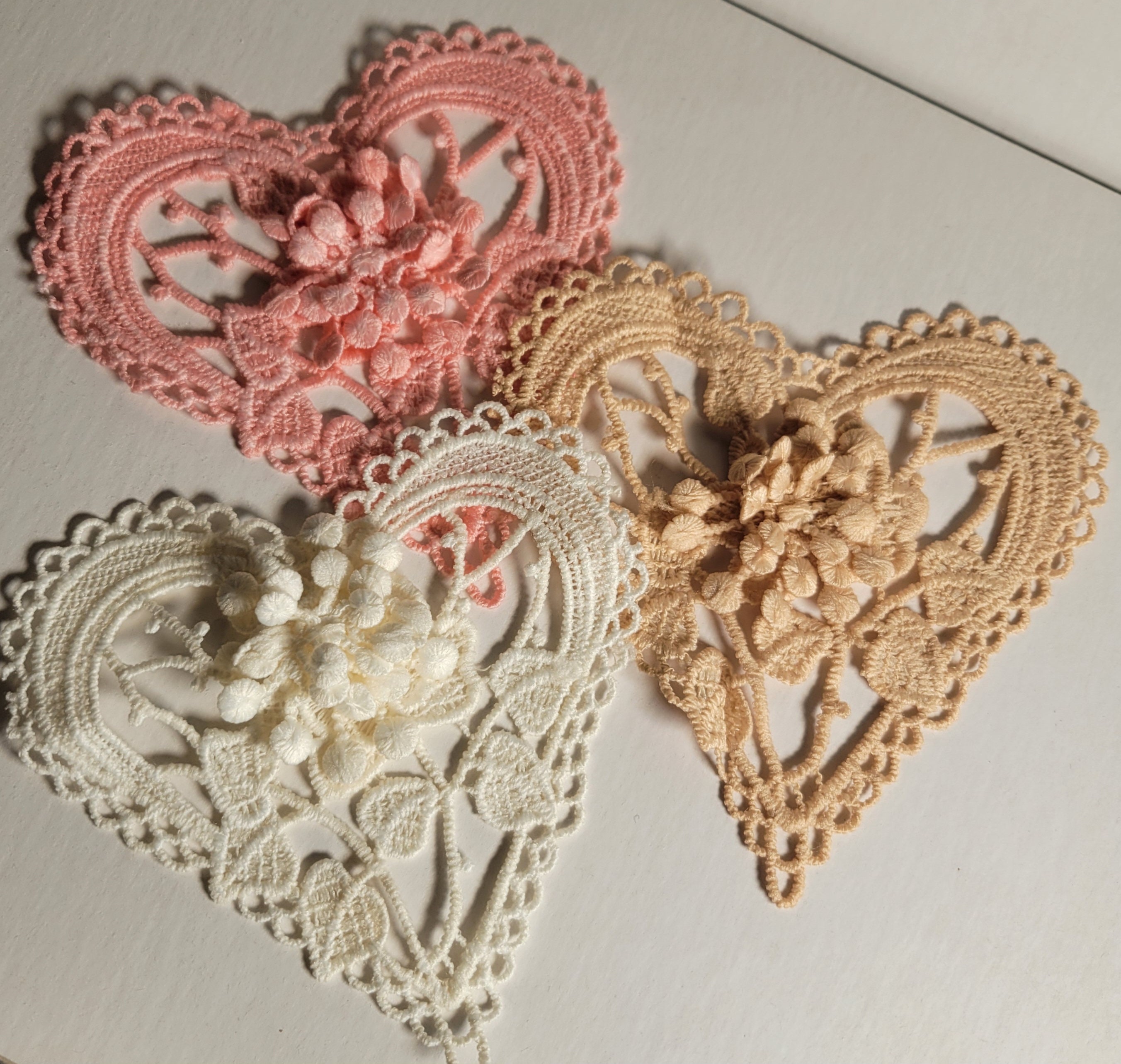 Heart Lace Fabric 