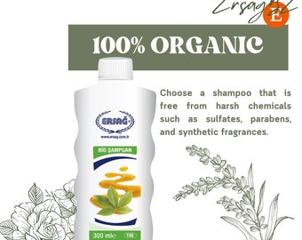 ERSAG Bio Organic Shampoo 1000ml + FILLER