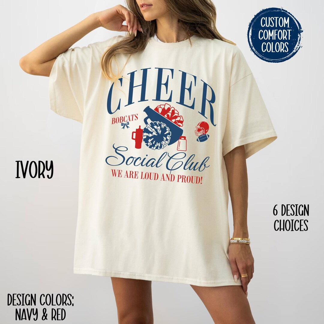 Custom Football Cheer Mom T-shirt, Hoodie - Personalized Birthday Football Gifts For American Football Players, Cheerleader, Football Lovers, Football Mom, Football Grandparent, - American Football Coquette Bow Team
