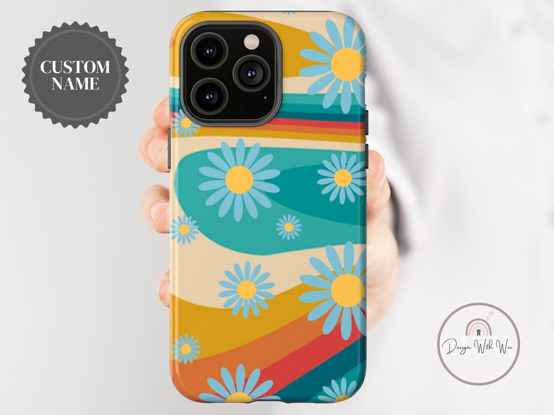 Custom Retro iPhone Case iPhone 15 Pro Case Retro Vintage 70s Aesthetic