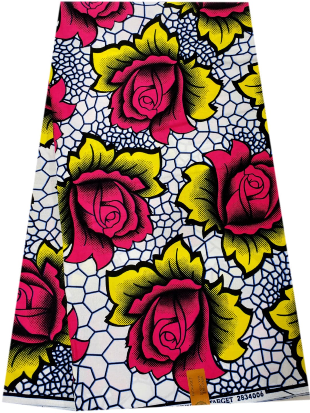 High Quality Ankara African Wrapper Wax Print -sell by 6 Yards- 100% ...