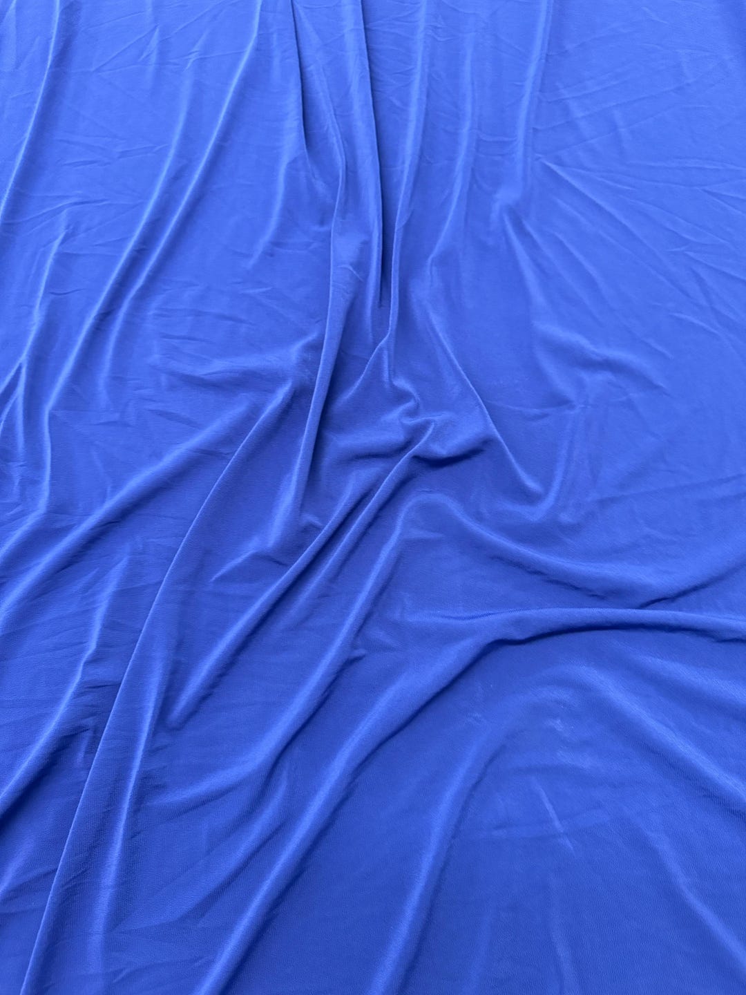 Royal Blue Stretch ITY/ Knit Jersey Soft and Stretchy Fabric/fabric for ...