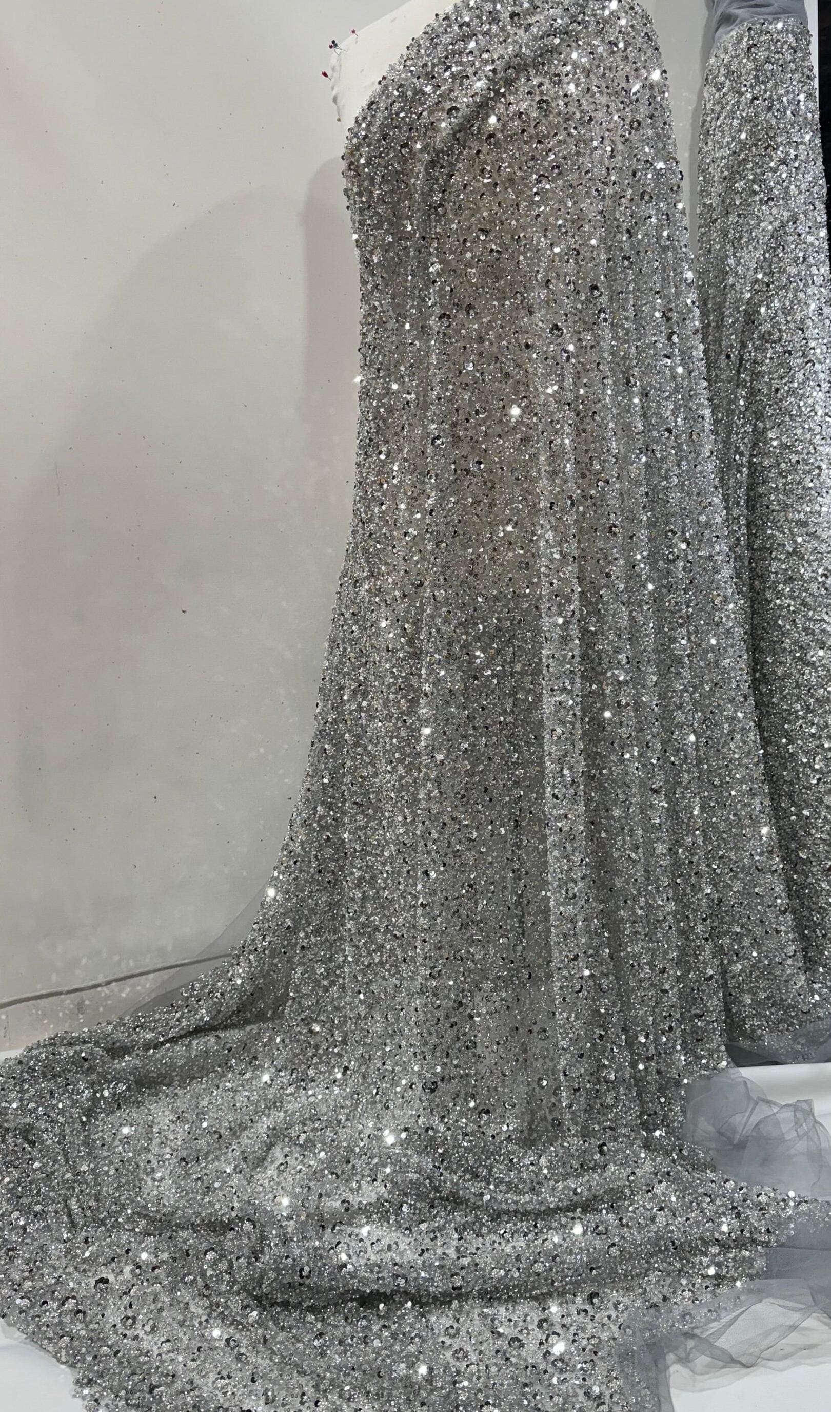 Silver Luxury Dress - Etsy