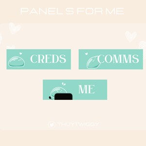 Customized Twitch Panel