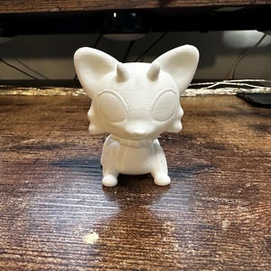 Littlest Pet Shop-Inspired Designer Toy Custom Blank Model for Painting