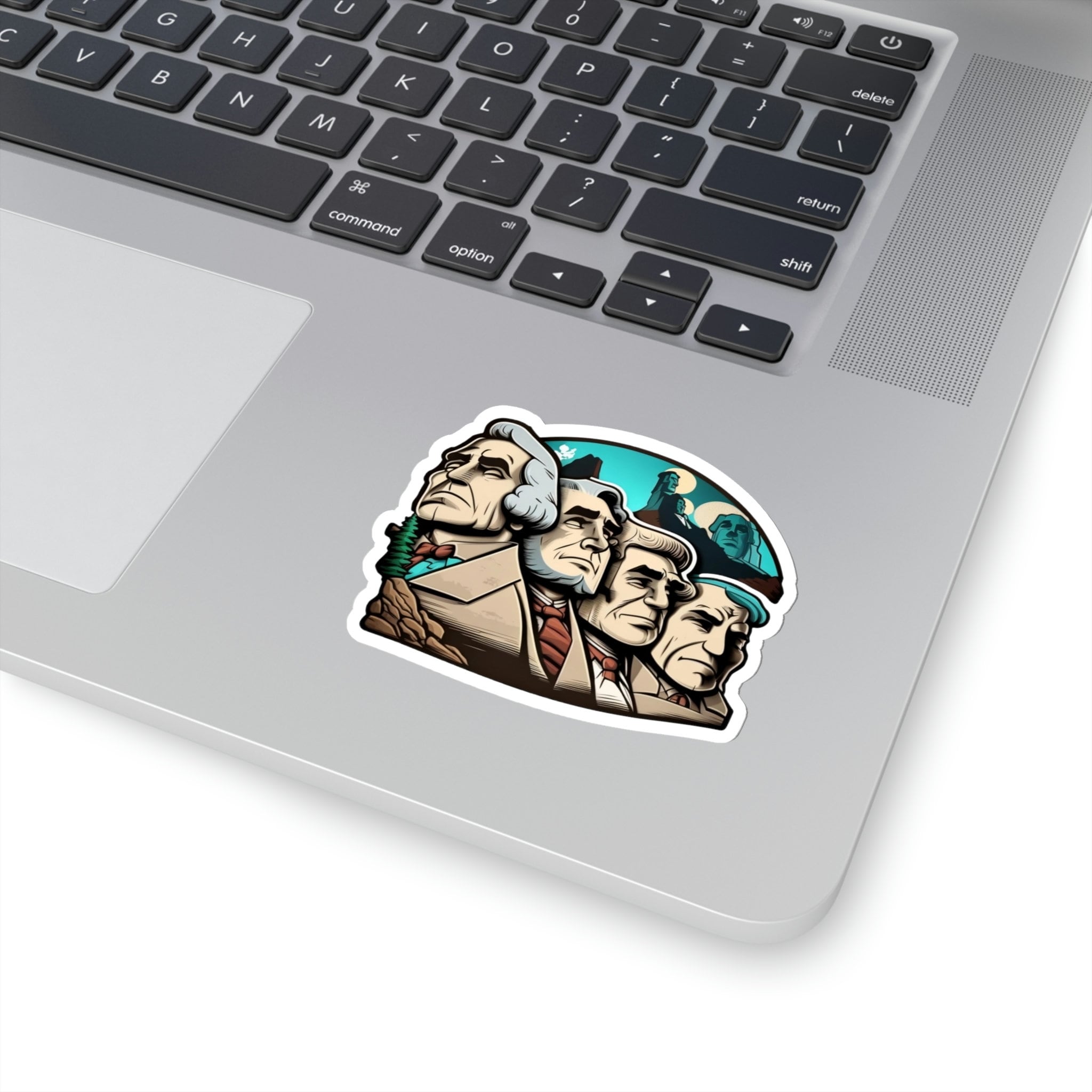 Mountain Rushmore Sticker Retro Mount Rushmore Sticker Mt. Etsy