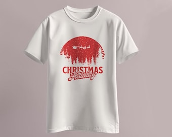 Vintage Christmas Holiday T-Shirt