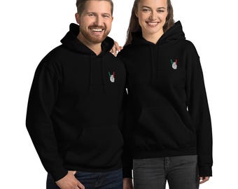 Buona Fortuna Embroidered Unisex Hoodie