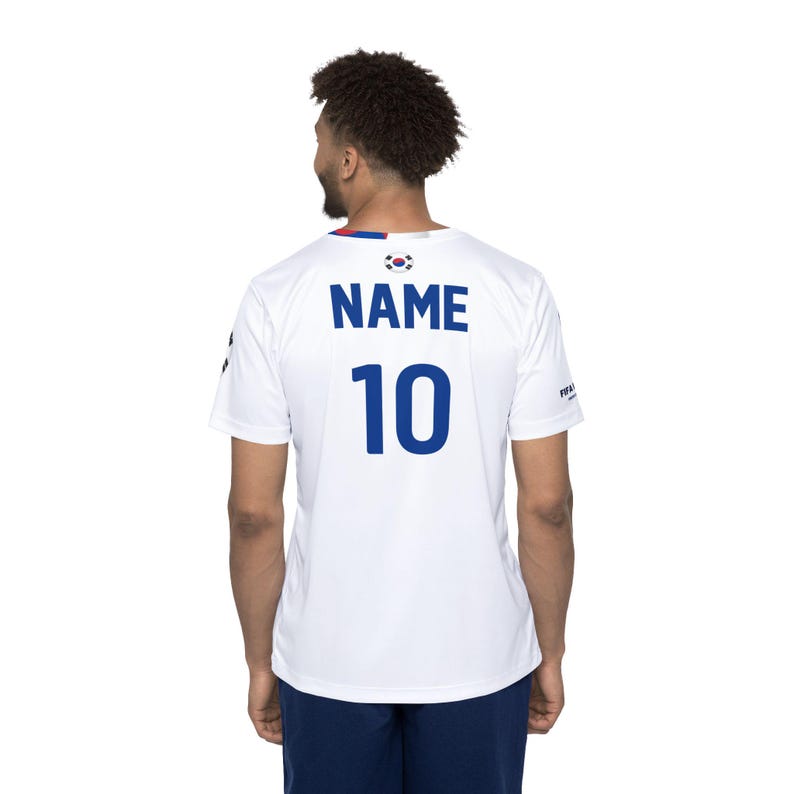 Camiseta de fútbol con la bandera de Corea del Sur / Camiseta personalizada con nombre y número imagen 5