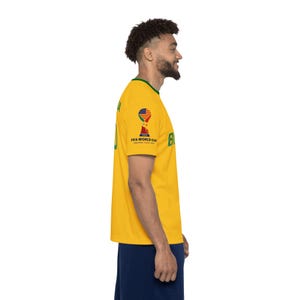 Brazil Football Jersey | 2026 World Cup Fan Shirt, Custom Name Number 10 Bild 10