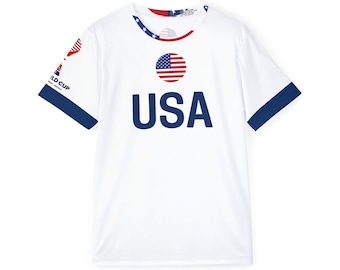 USA World Cup Fans Fußball-Trikot | Benutzerdefinierte Name & Nummer