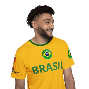Brazil Football Jersey | 2026 World Cup Fan Shirt, Custom Name Number 10 Bild 8