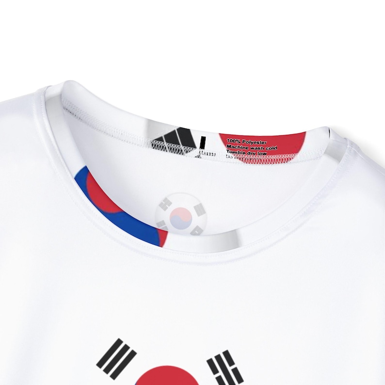 Camiseta de fútbol con la bandera de Corea del Sur / Camiseta personalizada con nombre y número imagen 3