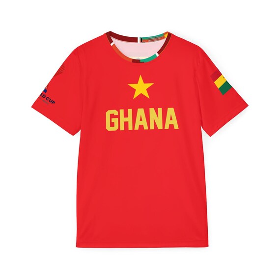Ghana Football Jersey Men and Women's Sports Jersey | 2026 World Cup Fans