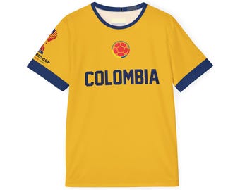 Kolumbien Fußball Trikot | Fußball-Shirt mit Name und Nummer personalisieren
